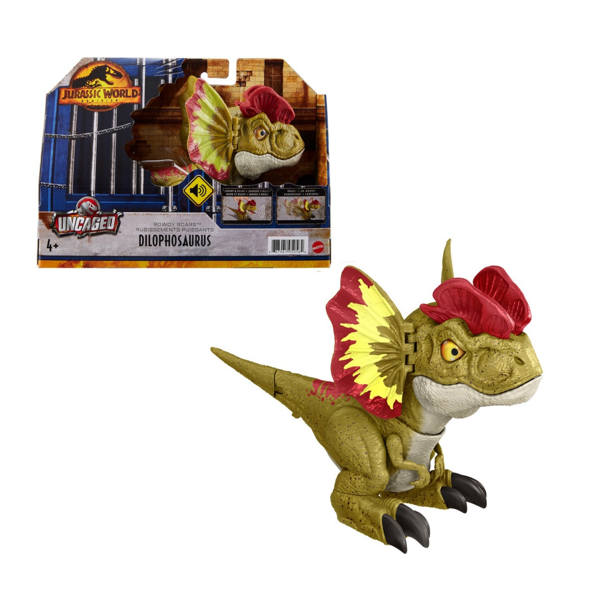 Jurassic World 3 Diniosuario Interactivo - Dilophosaurus